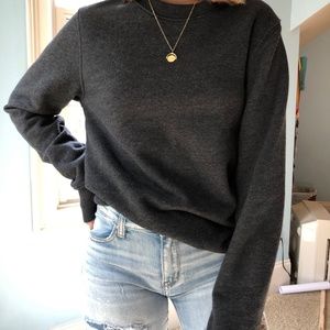 Plain Gray Sweatshirt